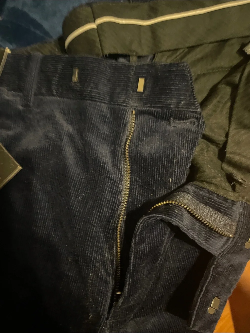 RLX Ralph Lauren Men’s Dark Navy Corduroy Trousers